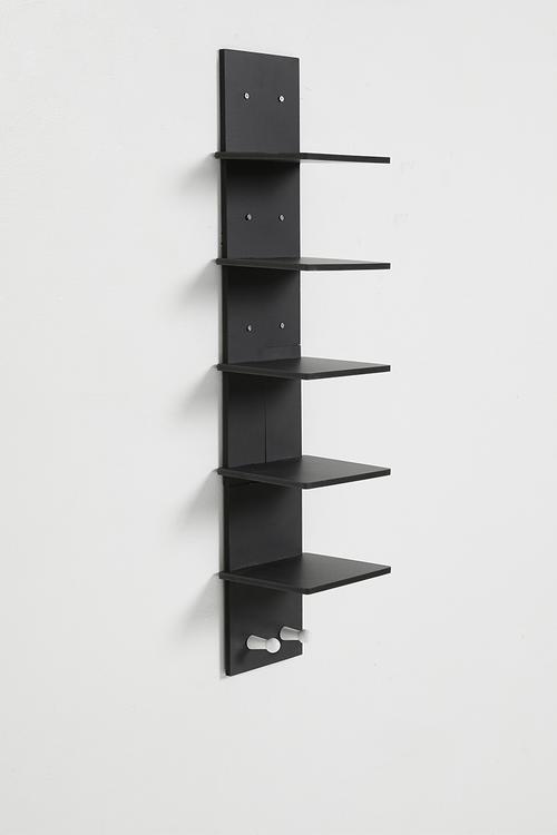 5-tier shelf - black