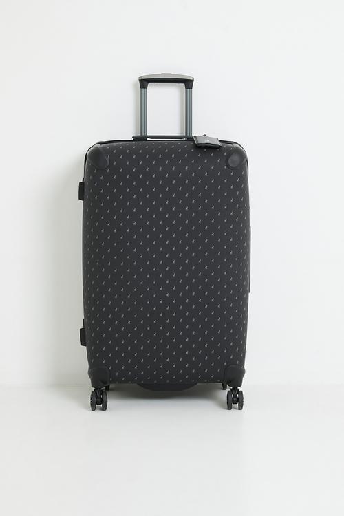 Polo Large Classic Double Pack 4 Wheel Trolley Case - Charcoal