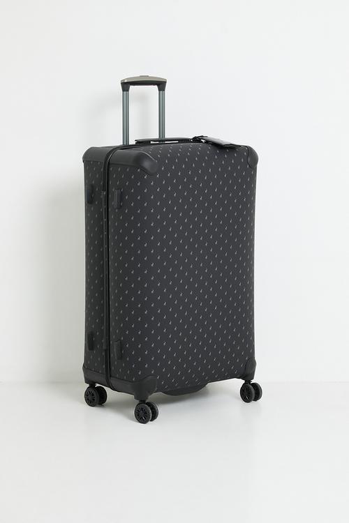 Polo Large Classic Double Pack 4 Wheel Trolley Case - Charcoal
