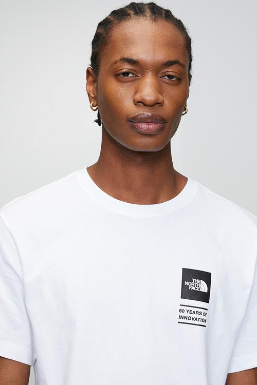 Icon Celebration Regular Short Sleeve Tee Graphic -  White