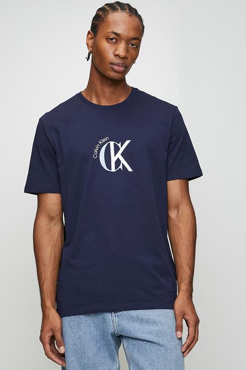 2Tone Ck Graphic Tee - Maritime Blue