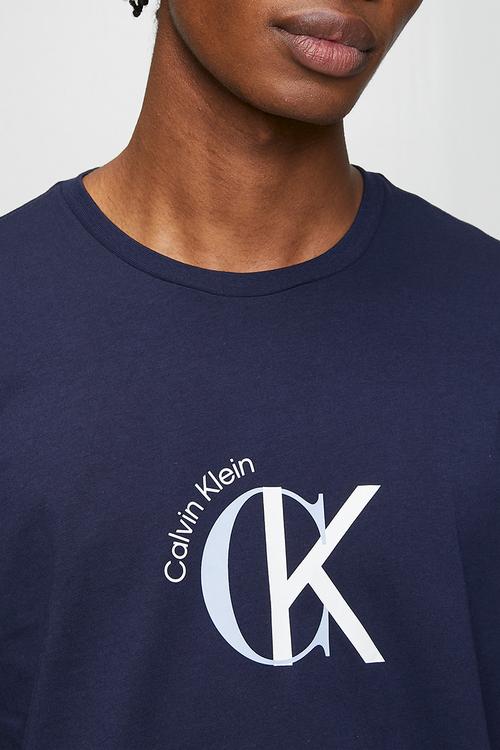 2Tone Ck Graphic Tee - Maritime Blue