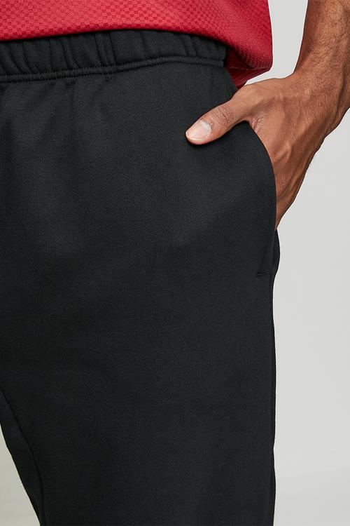 Big Logo Fleece Trackpant  - Black / tonal