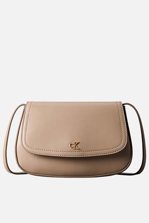 Ck flap camera bag - desert taupe