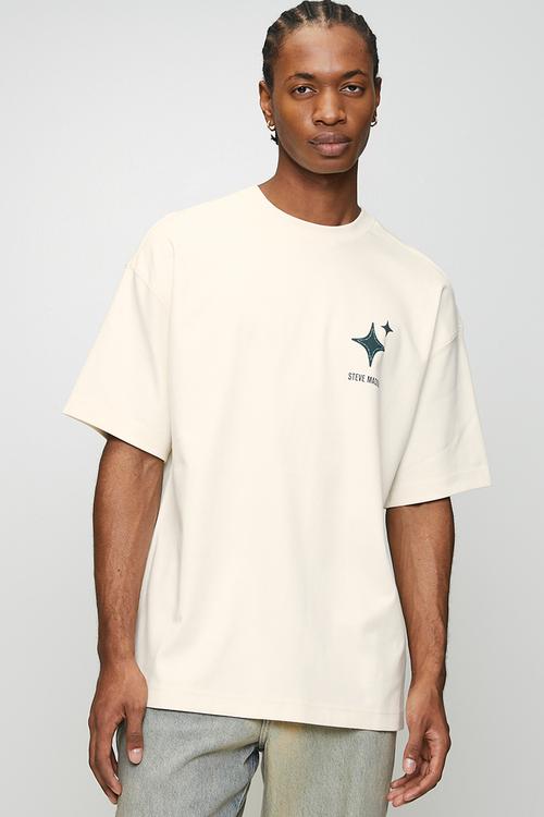 Mens Ori Oversized T-Shirt - Cream