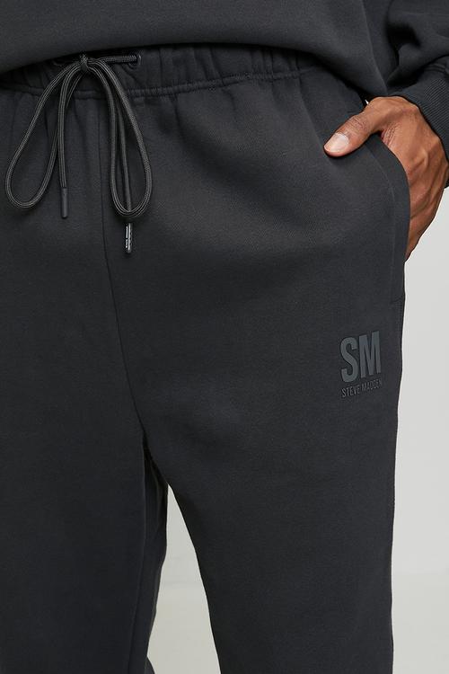 Mens Ronen Regular Jogger - Charcoal Art