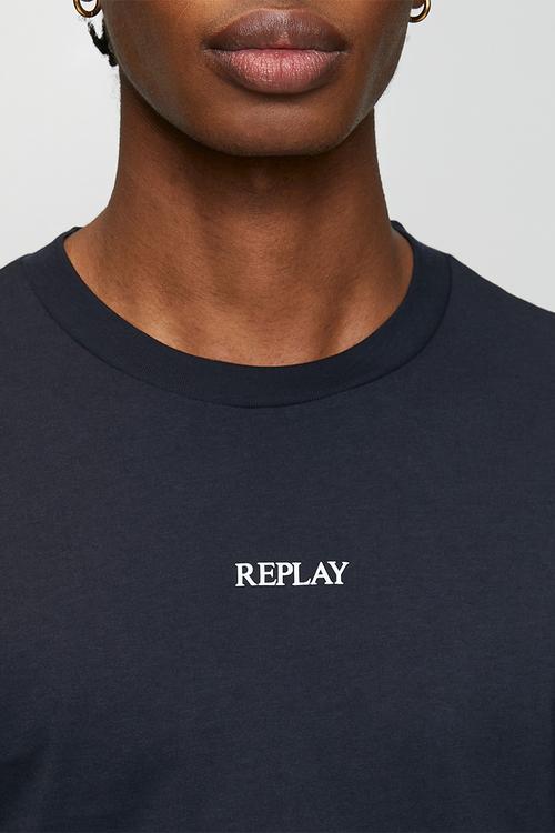 Basic Jersey Crew Neck T-shirt - Navy
