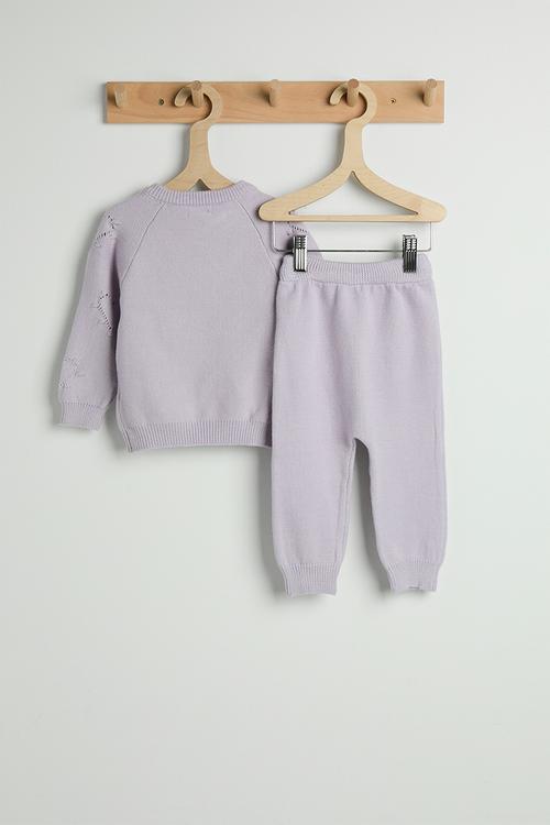 Knitwear set - lilac