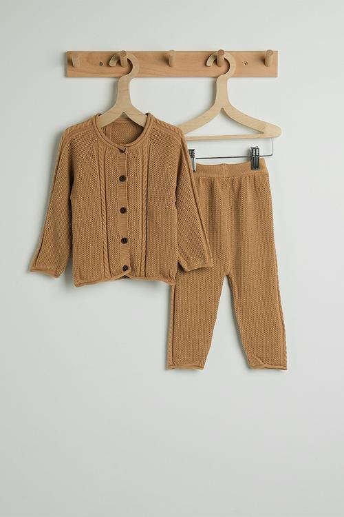 Knitwear set - brown