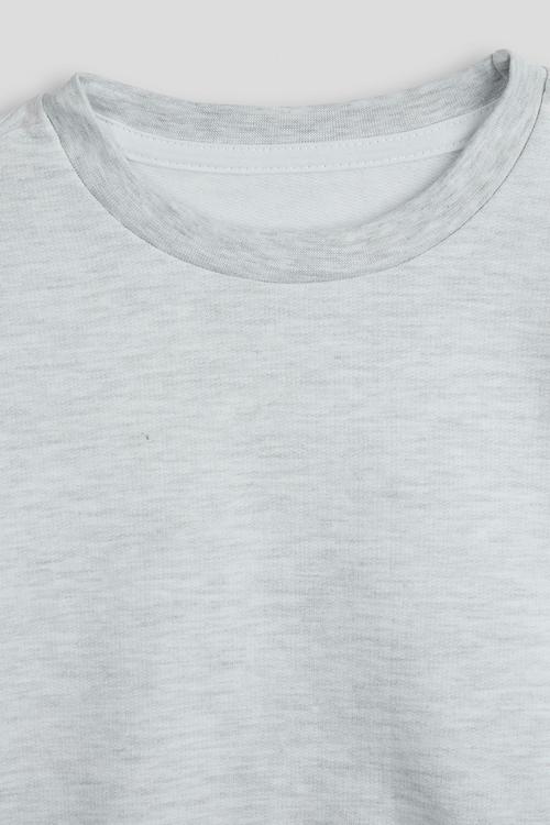 Cropped sweatshirt - ice