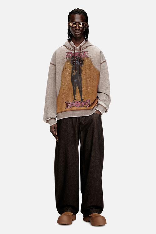 S-boxton hood - Brown