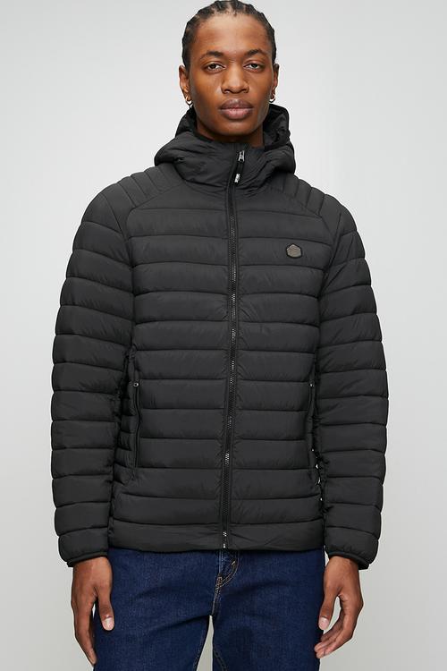 HOODED FUJI LITE JACKET  - Black