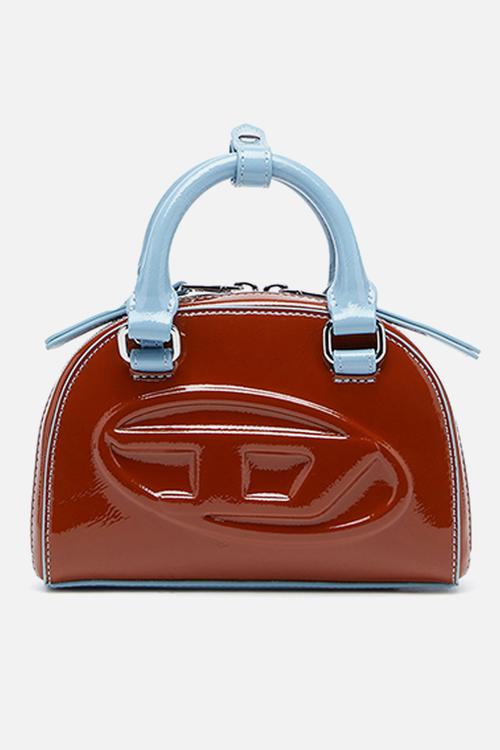 1DR dome crossbody bag - brown/blue