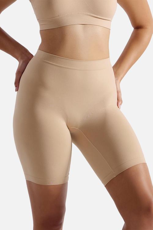Seamfree ultra light smoothing slip short - natural