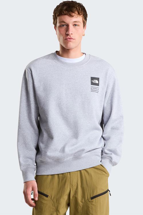TNF Celebration Relaxed Crew-Graphic - TNF Light Grey Heather