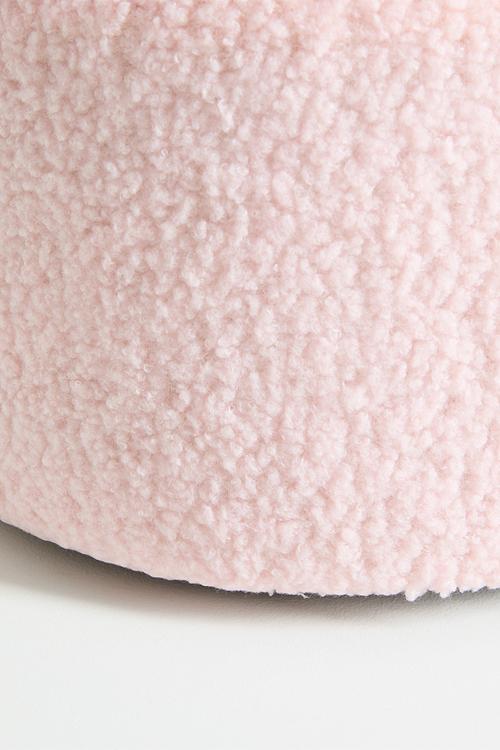 Fleece ottoman - pink