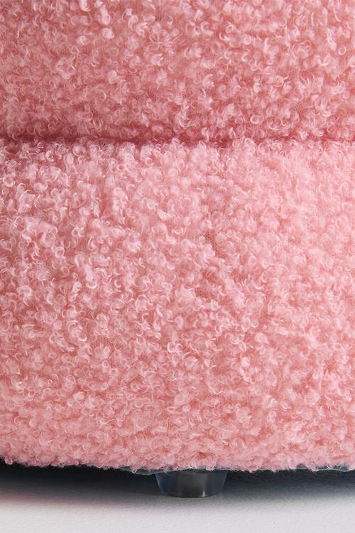 Macaron ottoman - pink
