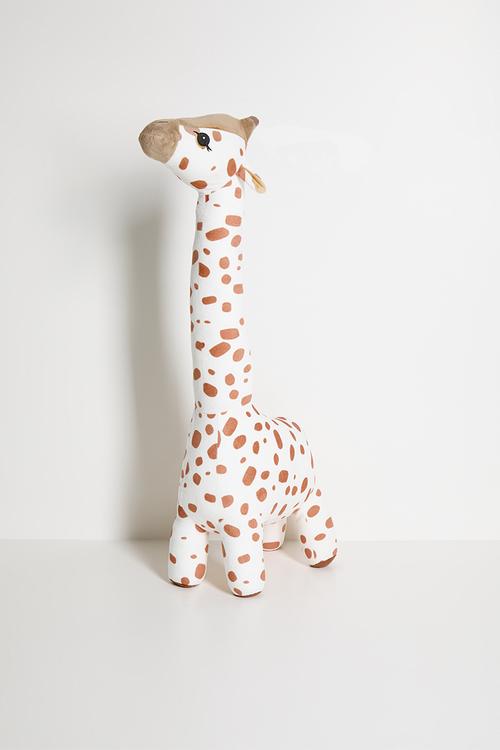 Giraffe plushie - white / beige