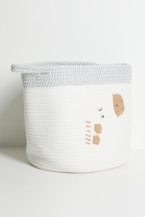 Giraffe laundry bin - multi
