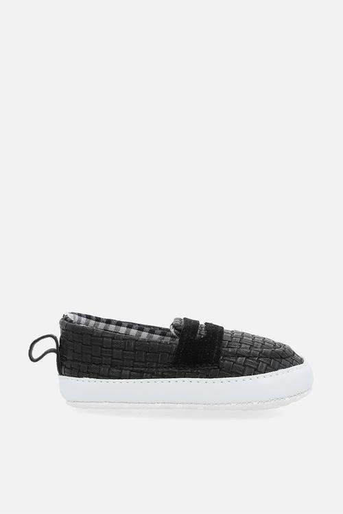 Loafer-style shoes - black pu