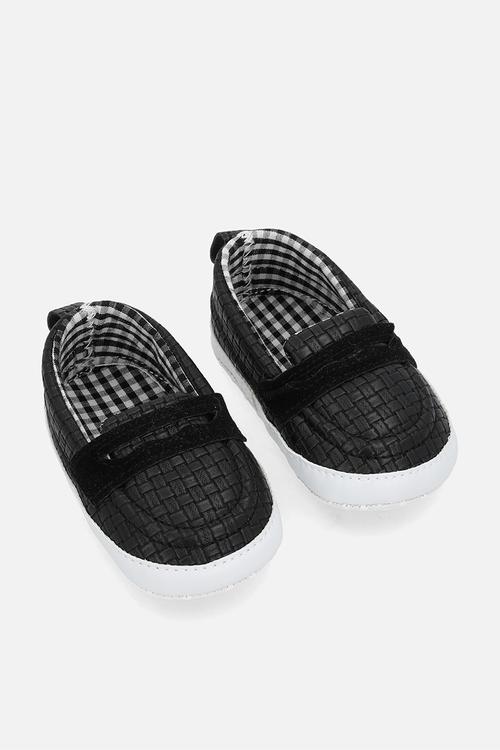 Loafer-style shoes - black pu