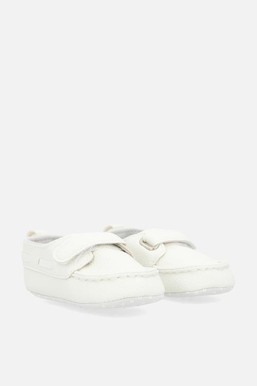Soft sole baby shoes - white