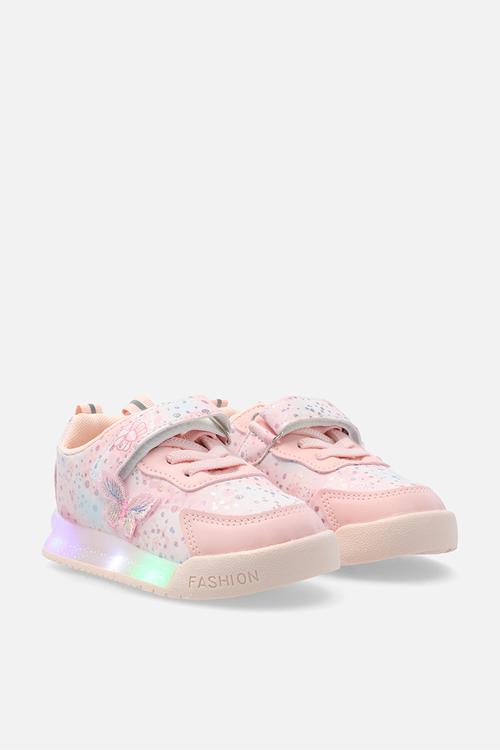Light-up sneakers - pale pink