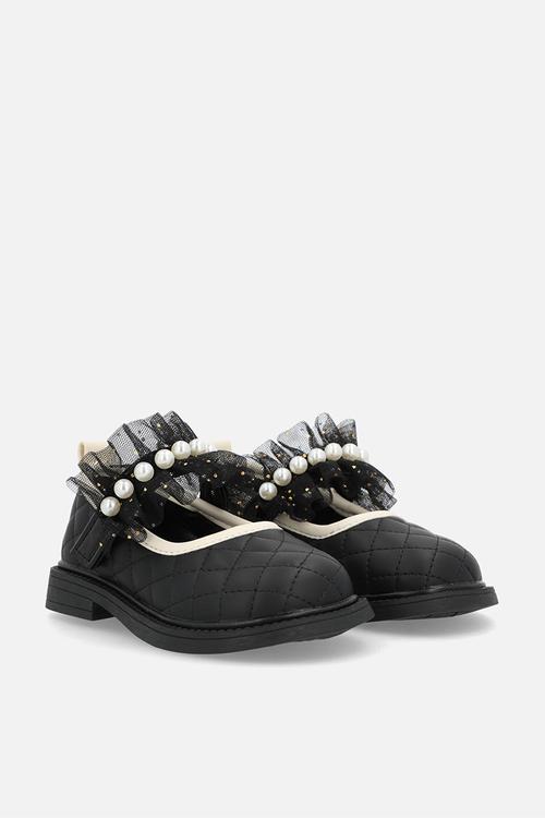 Quilted Mary Jane - black
