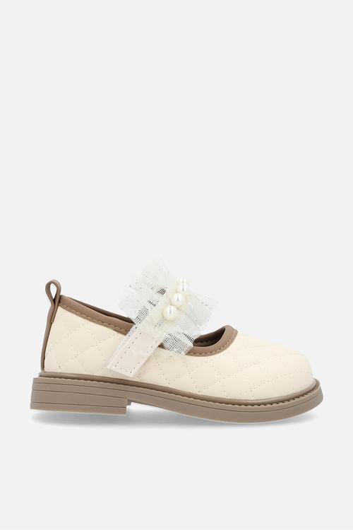 Quilted Mary Jane - off white