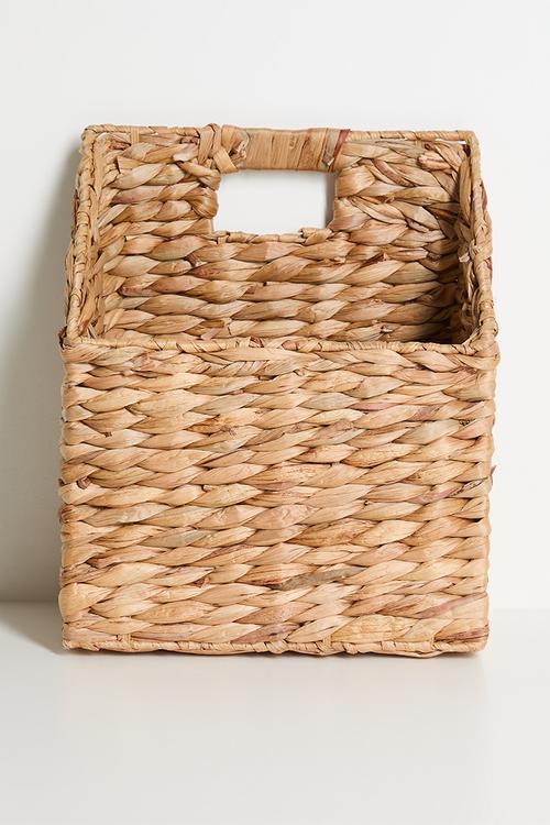Large woven basket - natural