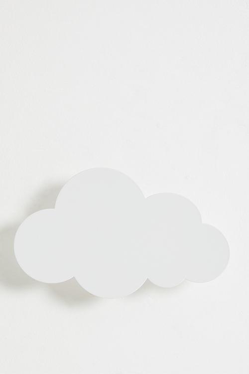 Cloud shaped night light - white