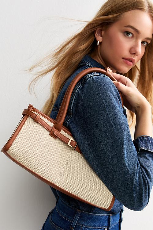 Bedford  BEW canvas tote- Natural