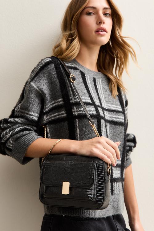 Brandi Liz crossbody bag-black- Black