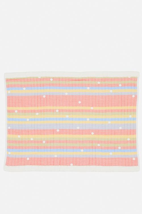 Roman striped mat set - multicolour