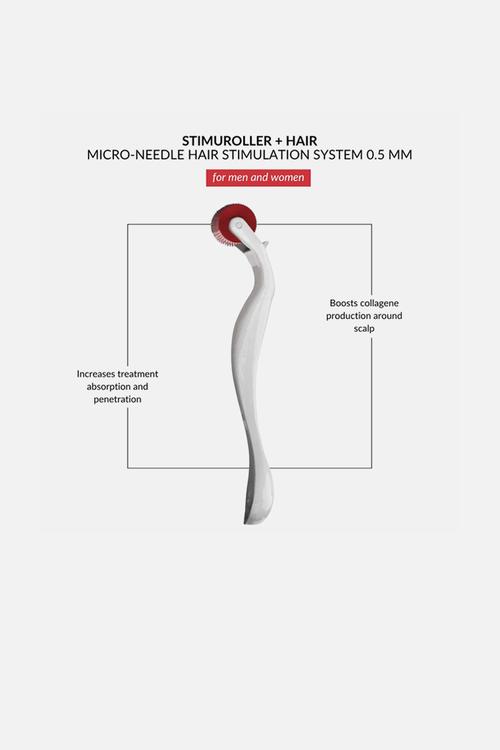 StimuRoller Hair 0.5mm Scalp Micro-Needling Roller