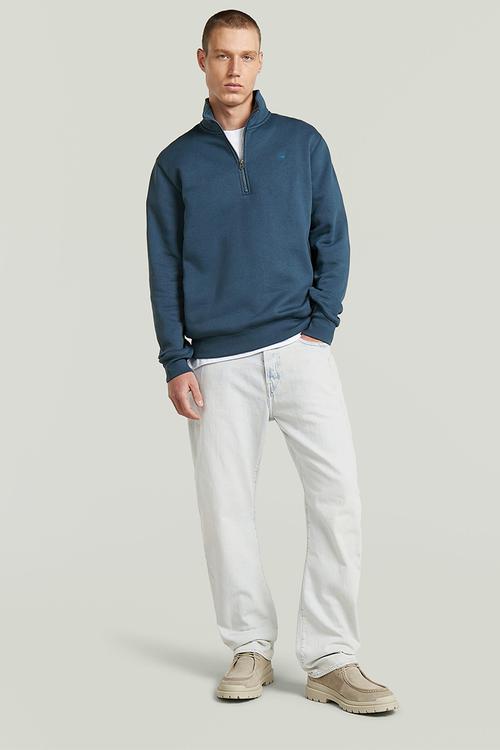 Premium Core Half Zip R Sw Long Sleeve - Rank Blue