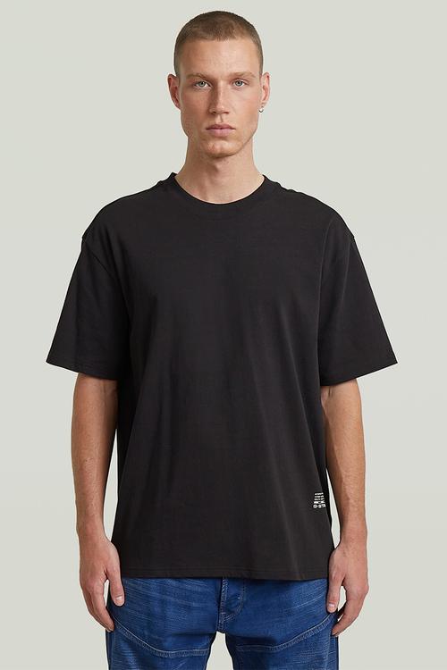 Back Applique Relaxed R T - Dk Black