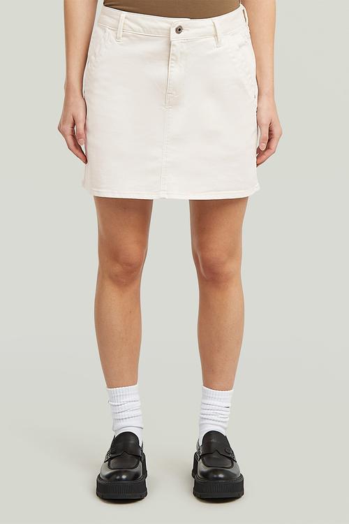 Short skirt wmn - milk gd