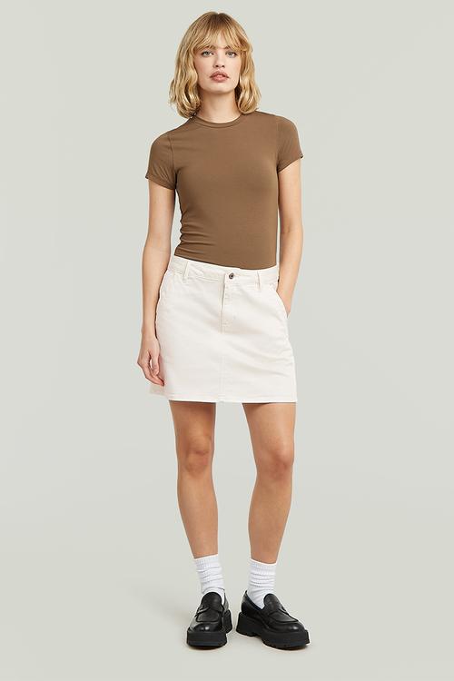 Short skirt wmn - milk gd