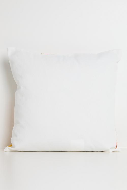 Floral all-over cushion cover - white