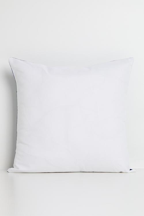 Dino graphic & slogan cushion - sapphire blue/multi