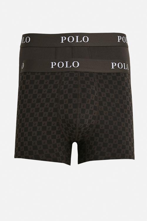 Multi 2Pack Boxer - Brown