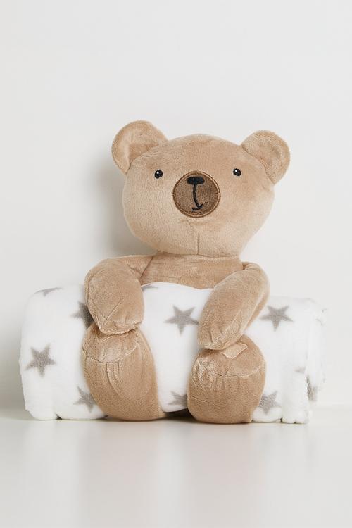 Teddy Blanket combo - cream