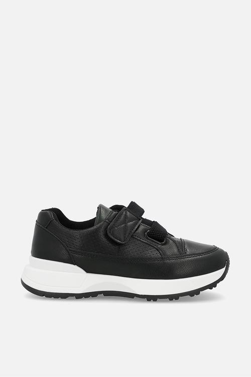 Low top sneakers - black