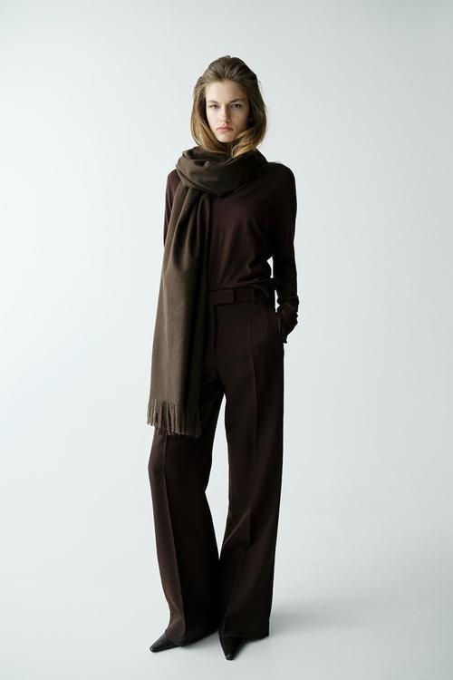 Sweater luccav - dark brown