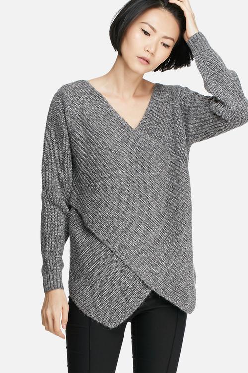 Match wrap knit