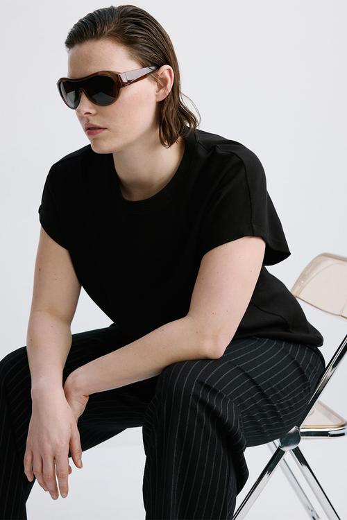 Plus T-shirt sevilla - black
