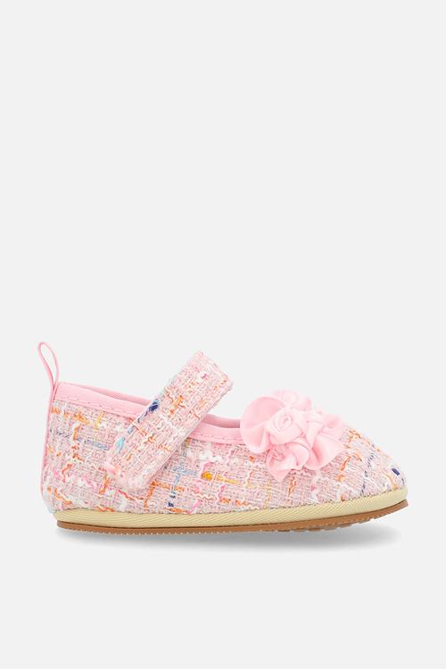 Tweed pumps - pink check