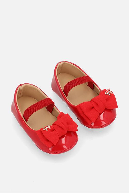 Ballet pumps - dark red