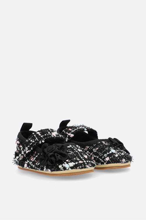 Tweed pumps - pink check
